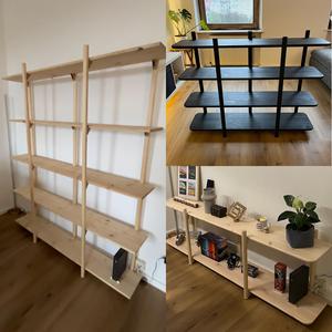 Pole shelf (modular) connector