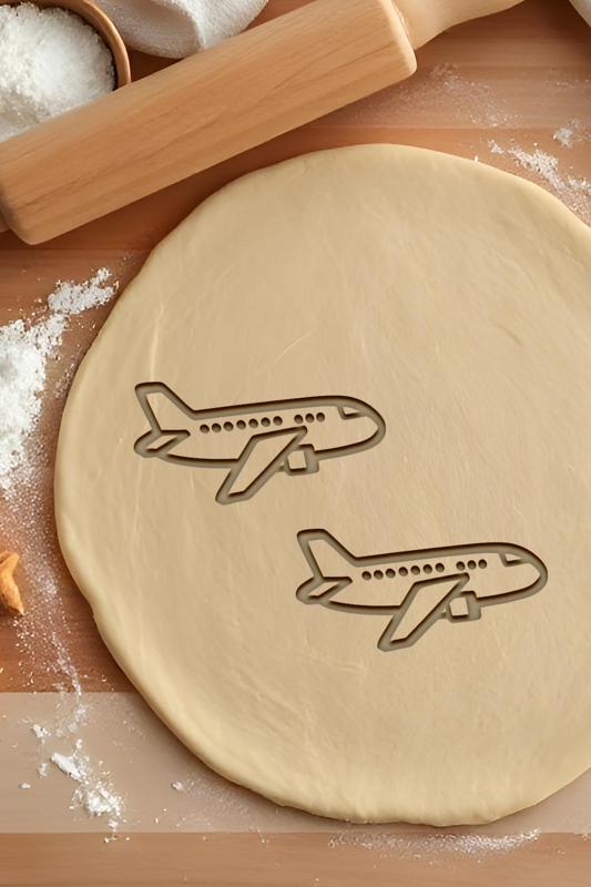 Airplane Cookie Cutter, Biscuit Cutter