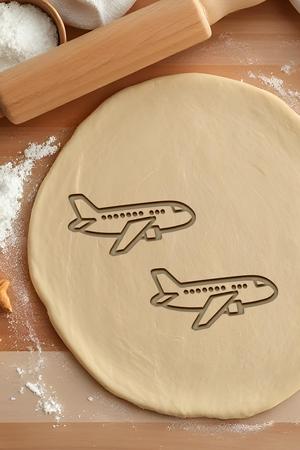 Airplane Cookie Cutter, Biscuit Cutter