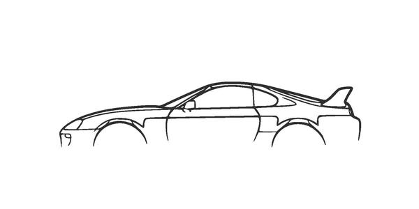 Supra body Line art