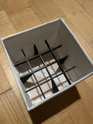 IKEA Skubb 4-part separator inset