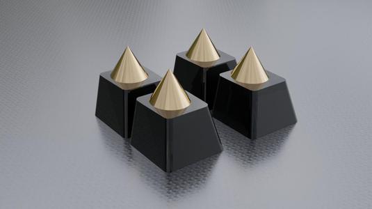 Stabbing Keycaps (Pointy, Spiky) - Perfect prank for coworkers and family