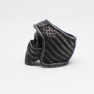 Biker Skull Ring (Pre-Supported)