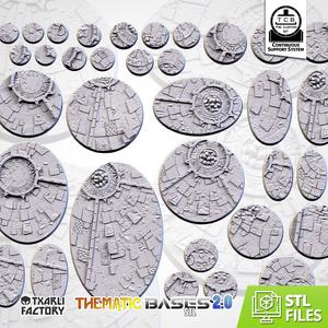 Sacred Temples Bases (Round)