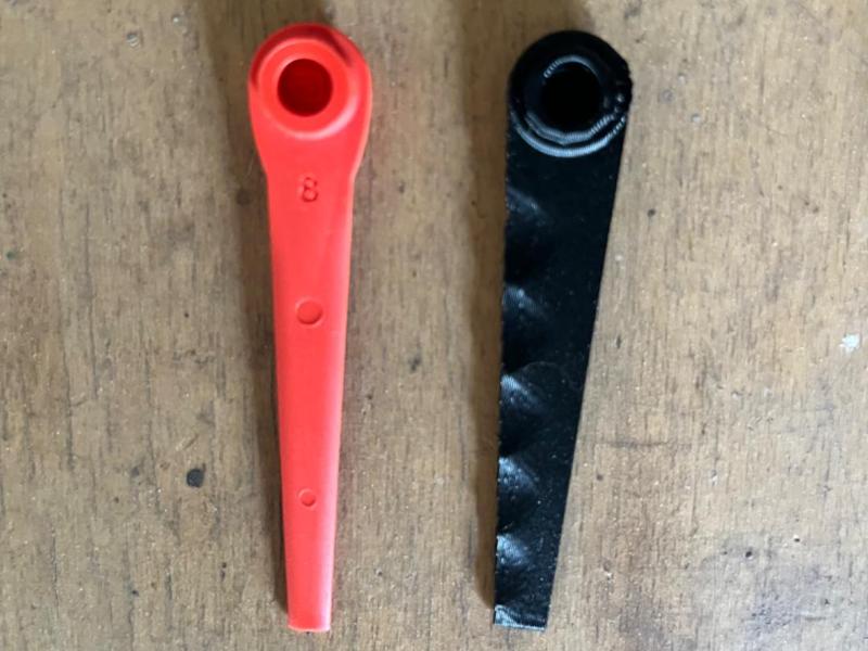 Replacement blades for BOSCH EasyCut string trimmer