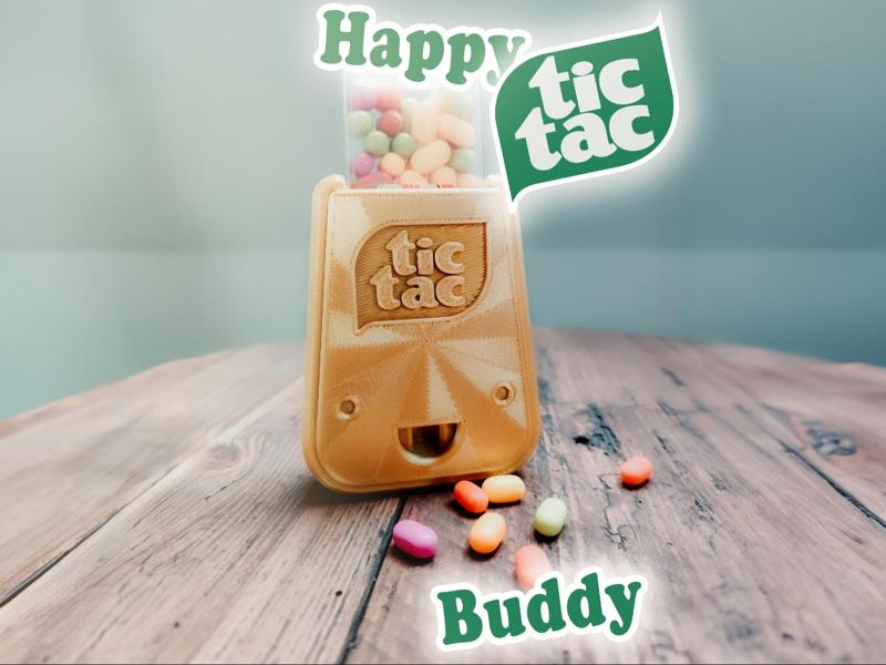 Happy Tic Tac Dispenser Buddy