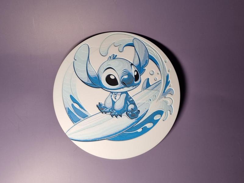 STITCH on the Wave coaster (Hueforge)