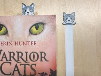 Adorable Cat Bookmark