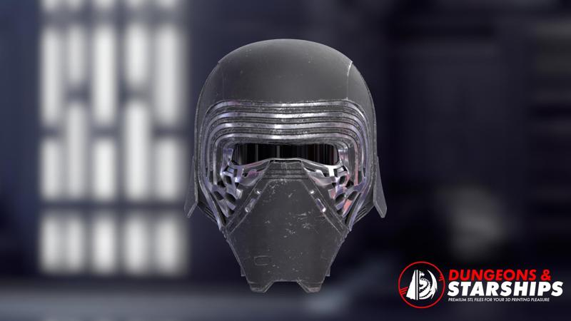 Kylo Ren Helmet - The Force Awakens