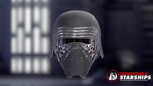 Kylo Ren Helmet - The Force Awakens