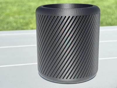 Straight Diagonal Lines Cup