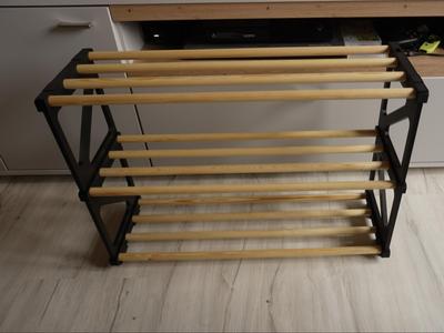 Modular Shoe Rack – Customizable Width & Height