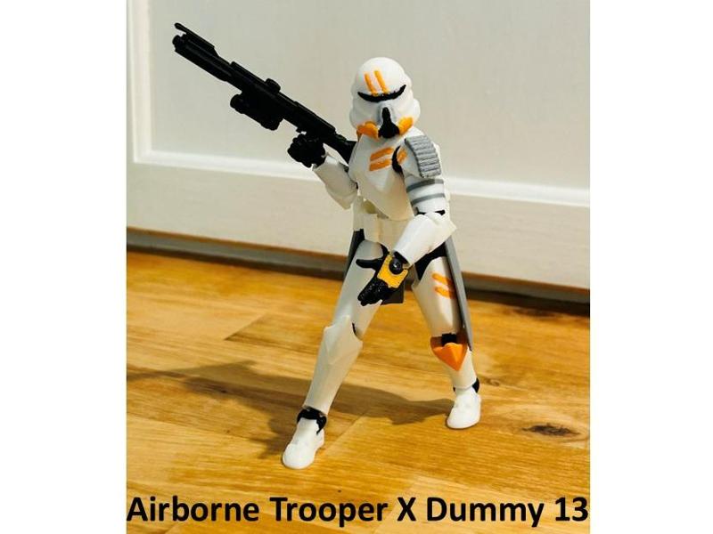 Airborne Trooper X Dummy 13 (Head, Kama, Shoulder)