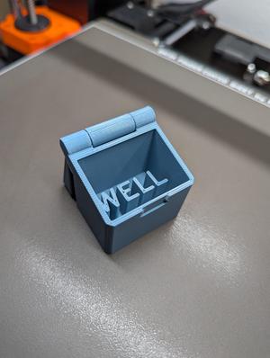 Well in That Case - Print in place pun box