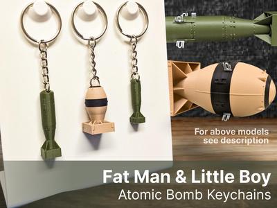 Atomic Bomb Keychains | World's First Atomic Bombs