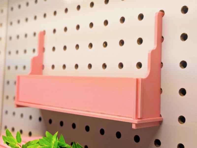 Modular Pegboard Shelf Organizer