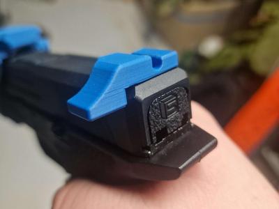 SAI Blu 17 Rear Sight Charging Handle