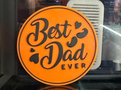 BEST DAD EVER COASTER 