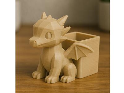 Flexi Baby Dragon Pen Holder