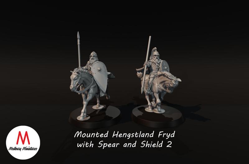 Hengstland Riders with Spears 2