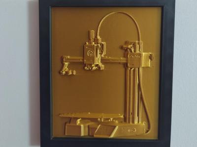 Relief Sculpture Maker - Frame - Parametric Model