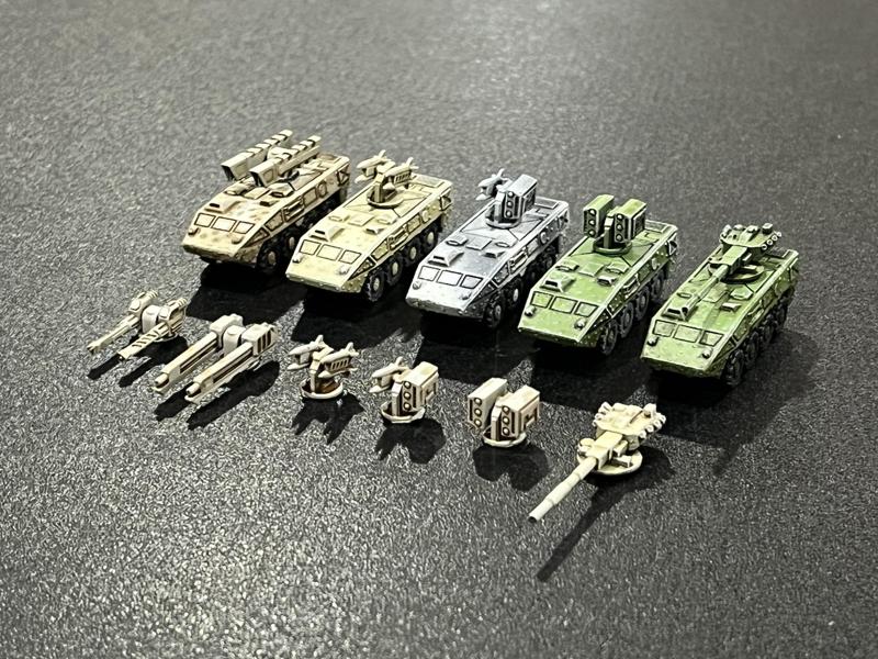 Mobile Gun System ONE with 7 weapon loadouts