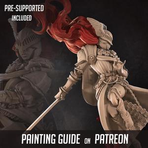 Morgana, the Scarlet Goddess (2 Versions)