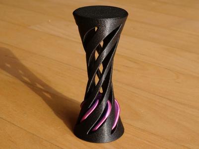 Spiral Hourglass Fidget