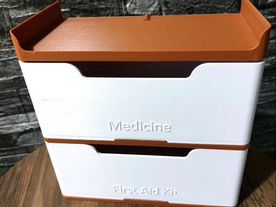 Wall Mounted Medicine Box