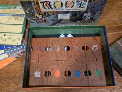 Root Board Game Organizer Multi Material