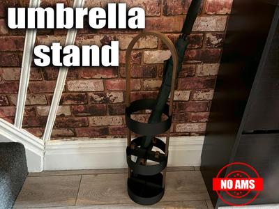 Umbrella stand / hiking stick stand