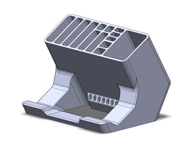 Desktop Tool Organizer, Compatible with Electric Screwdrivers