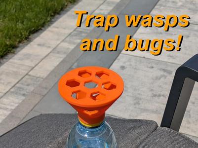 Bottle Wasp Fly Trap Screw-on
