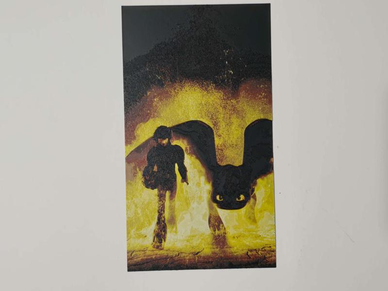 Toothless and Hicup Fire Hueforge