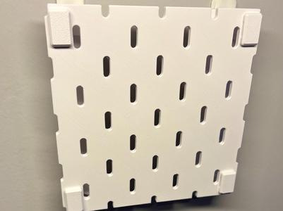 Mounting System for Skadis Wall - No Hardware
