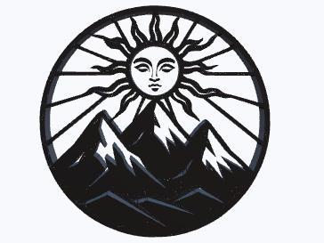 Sun & Mountains Emblem