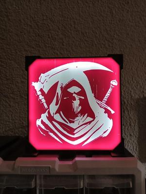 Death Lamp/Deco (DIY) With Easy Solution To Change Front !
