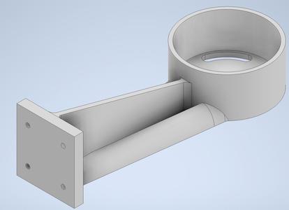 Netamto Windmesser Wandhalterung / Netatmo wind gauge wall mount