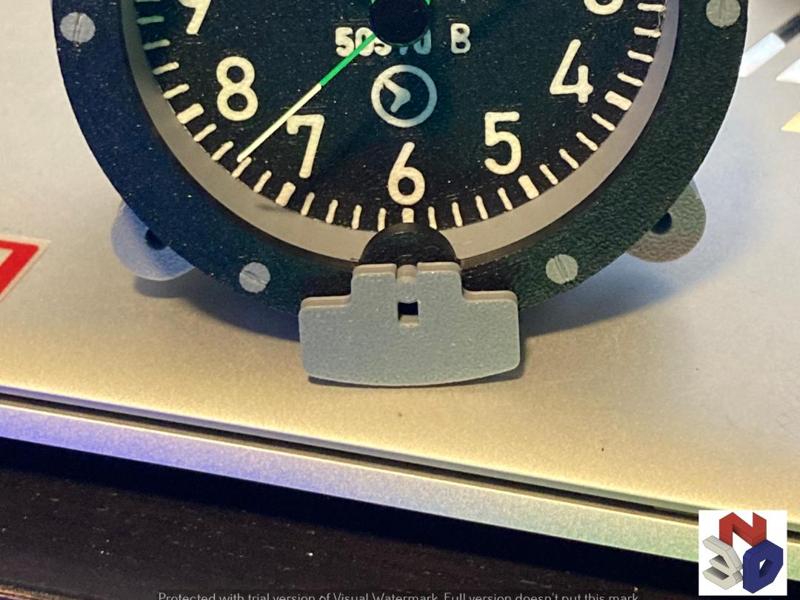 Russian T34 Tank Replica Clock (desk)