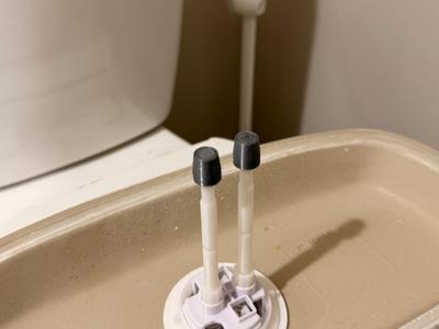 Toilet flush button 60mm rod feet