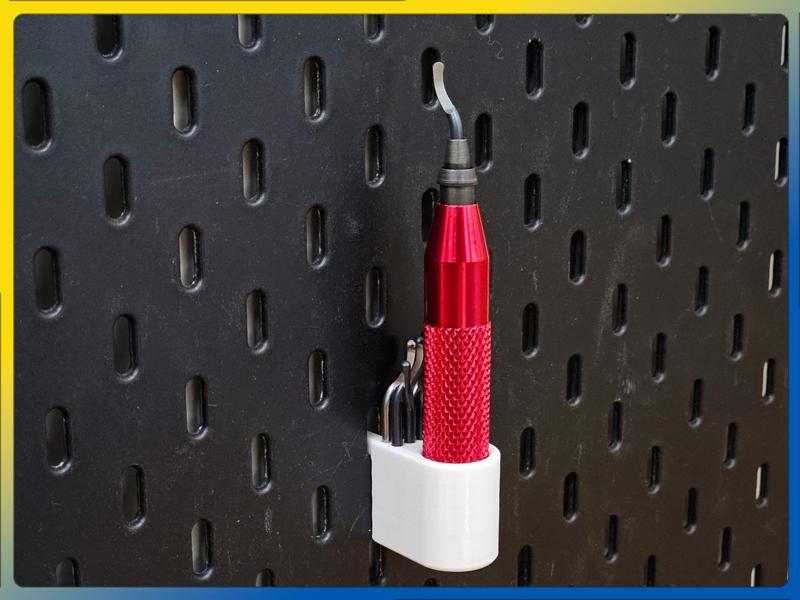 Deburring Tool Holder for IKEA Skadis