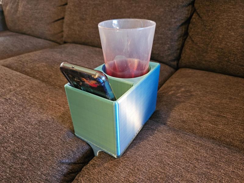 Couch Cupholder and Phone Holder