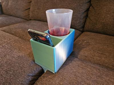 Couch Cupholder and Phone Holder