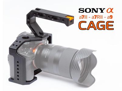 Sony a9 a7iii Cage with handles
