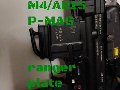 MAGPUL AR-15 PMAG GEN3 M3 ranger plate