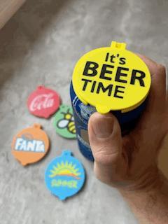 Summer Drink Lids - No to insects! Print in place