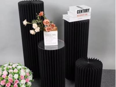 Modern decorative pillar display stand