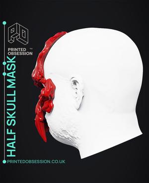 Half Skull Mask.stl