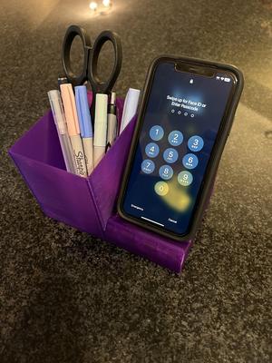 Phone Stand and Pen Holder