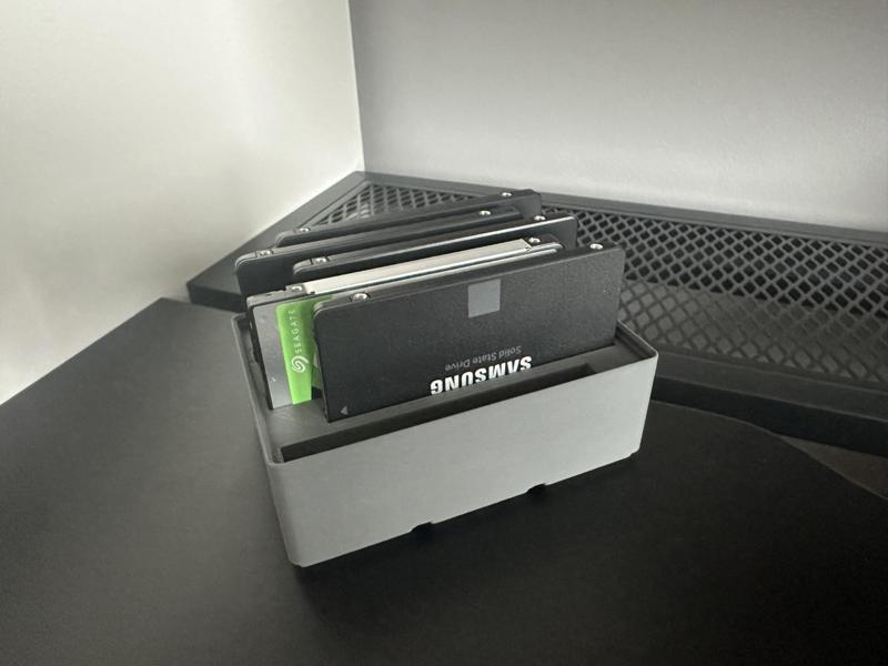 Gridfinity 2x3 SATA Storage